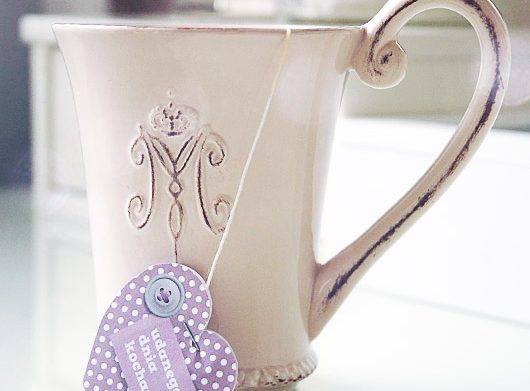[DIY] Walentynkowe etykietki do herbaty