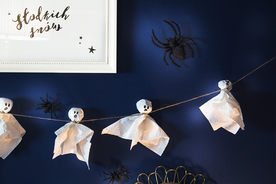DIY szybka i łatwa dekoracja na Halloween